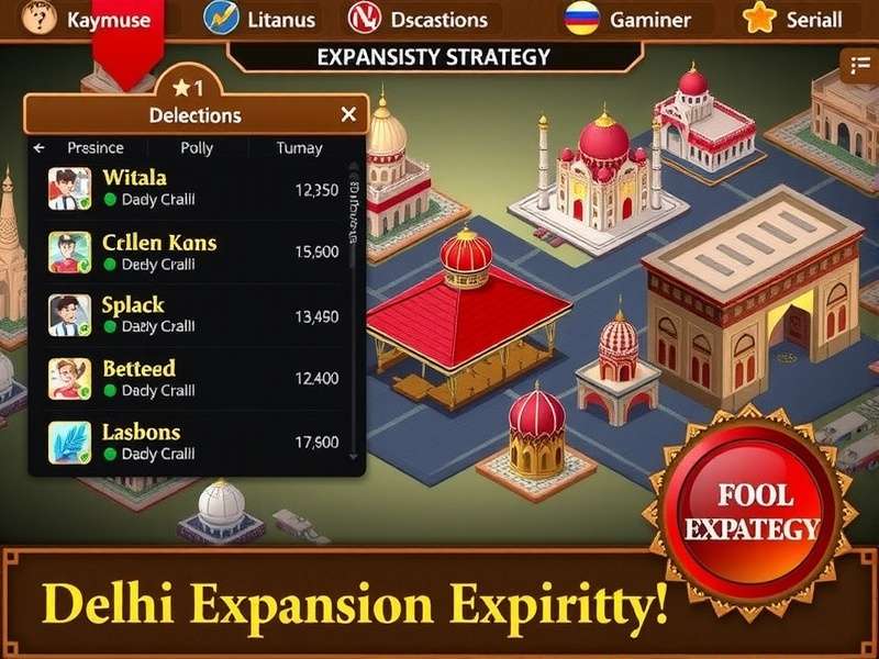 Delhi Dynasty Tycoons Expansion Strategy